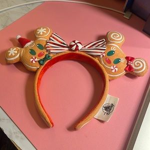 Disneyland parks Minnie/Mickey gingerbread/Christmas ears
